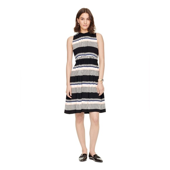 kate spade Dresses & Skirts - Kate Spade New York Fit and Flare Striped Dress